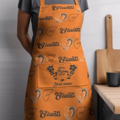 AFL Greater Western Sydney Giants Custom Name Gift For Mom Apron