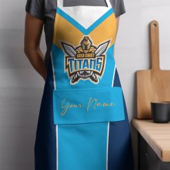 NRL Gold Coast Titans Custom Name New Edition Apron