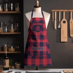 AFL Melbourne Demons Custom Name New Edition Apron