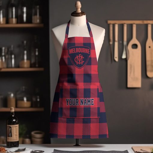 AFL Melbourne Demons Custom Name New Edition Apron
