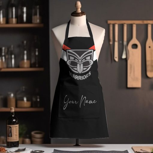 NRL New Zealand Warriors Custom Name New Edition Apron