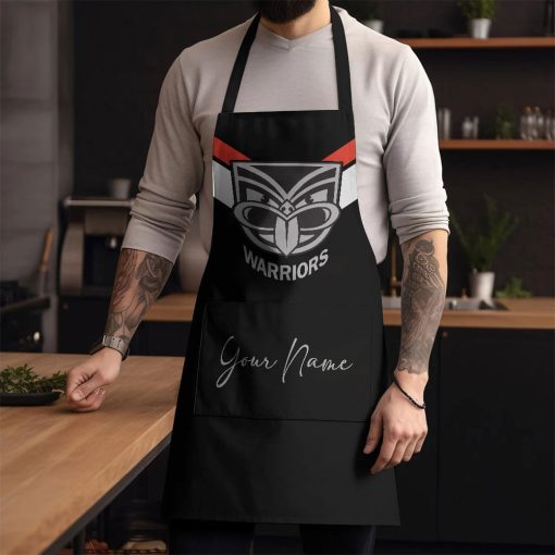 NRL New Zealand Warriors Custom Name New Edition Apron