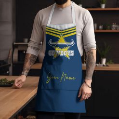 NRL North Queensland Cowboys Custom Name New Edition Apron
