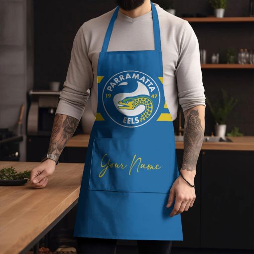 NRL Parramatta Eels Custom Name New Edition Apron