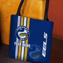 NRL Parramatta Eels Custom Name New Edition Tote Bag