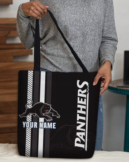 NRL Penrith Panthers Custom Name New Edition Tote Bag