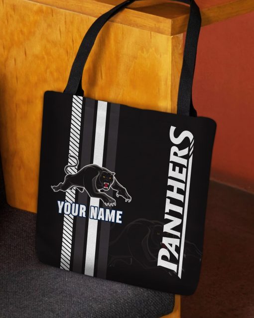 NRL Penrith Panthers Custom Name New Edition Tote Bag