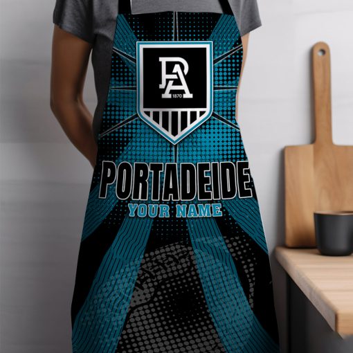 AFL Port Adelaide Custom Name Limited Edition Apron