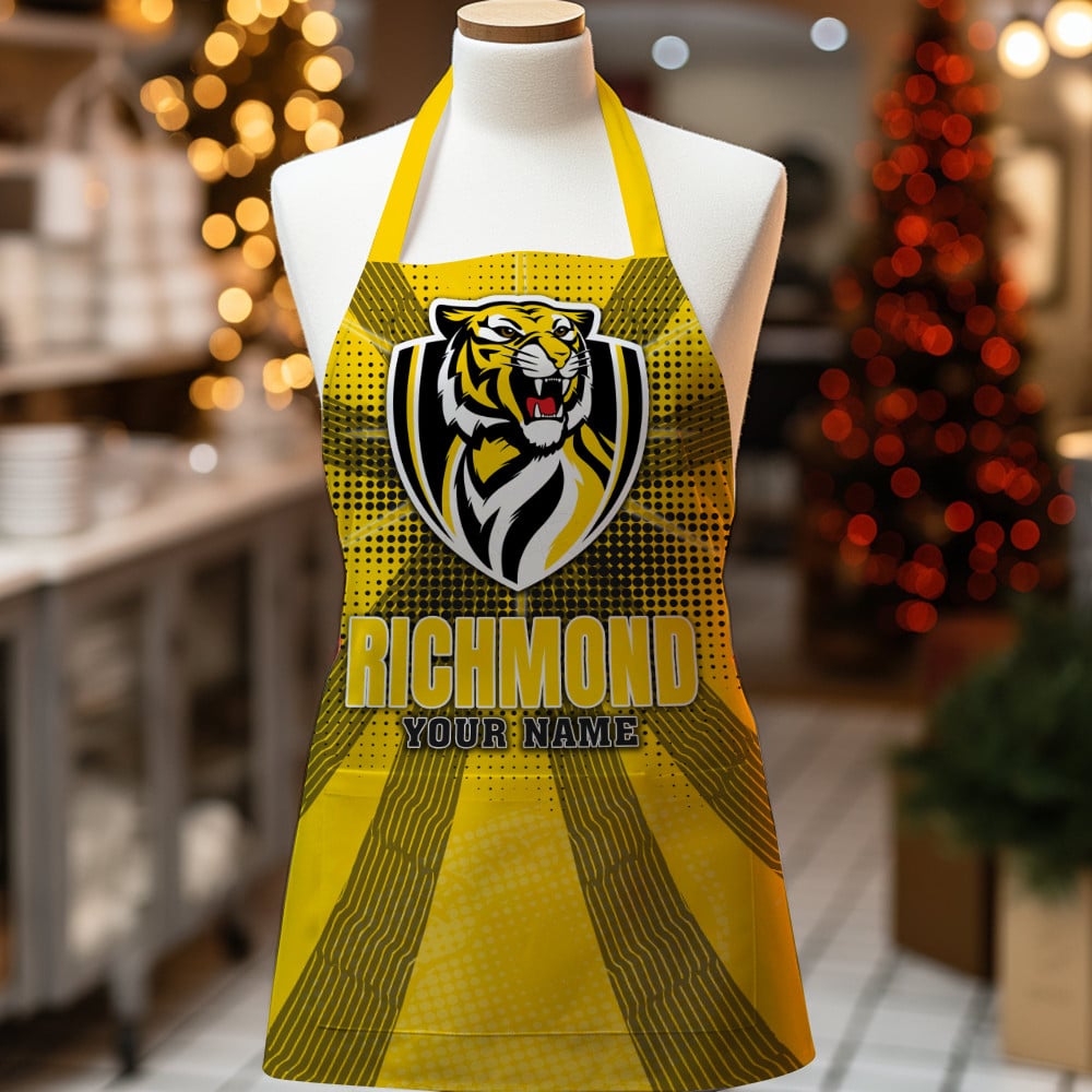 AFL Richmond Tigers Custom Name Limited Edition Apron
