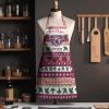 NRL Manly Warringah Sea Eagles Custom Name Christmas Gift For Fans Apron