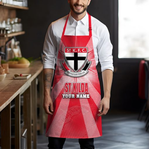 AFL St Kilda Saints Custom Name Limited Edition Apron