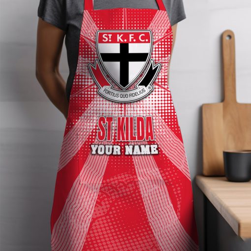 AFL St Kilda Saints Custom Name Limited Edition Apron