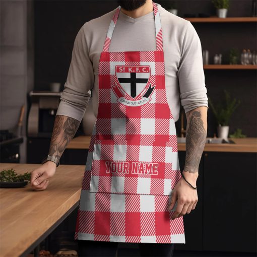 AFL St Kilda Saints Custom Name New Edition Apron