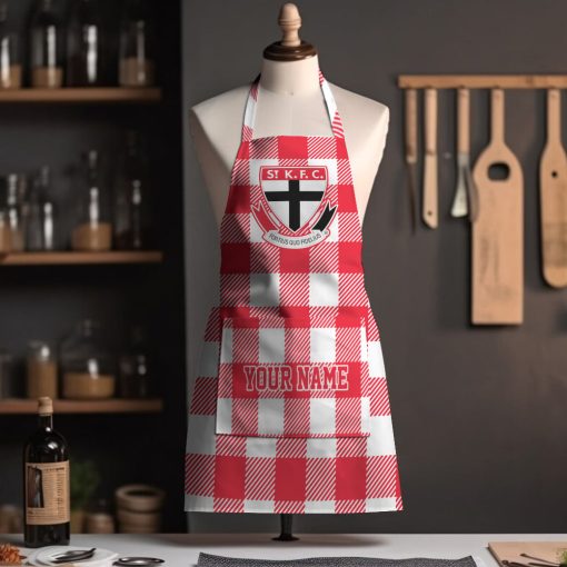 AFL St Kilda Saints Custom Name New Edition Apron