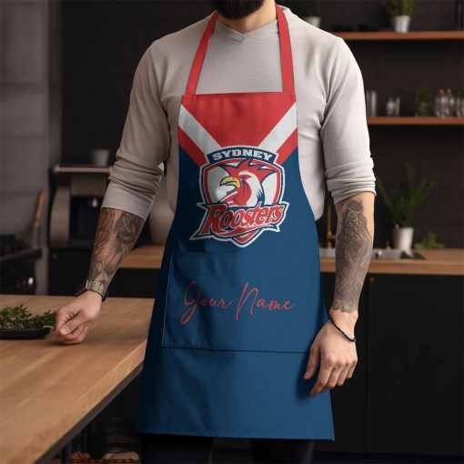 NRL Sydney Roosters Custom Name New Edition Apron