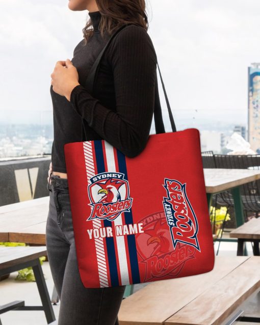 NRL Sydney Roosters Custom Name New Edition Tote Bag