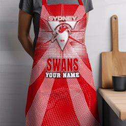 AFL Sydney Swans Custom Name Limited Edition Apron