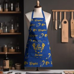 AFL West Coast Eagles Custom Name Gift For Mom Apron