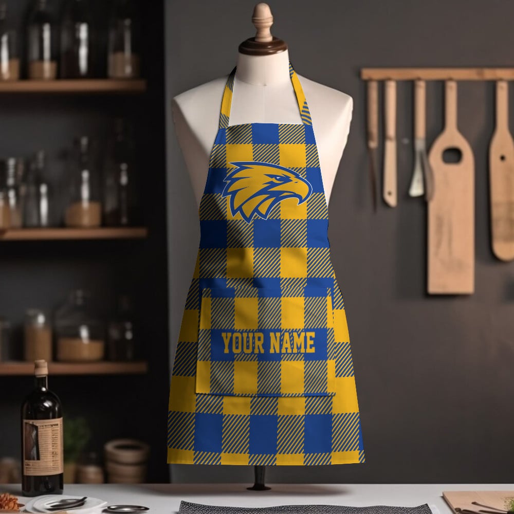 AFL West Coast Eagles Custom Name New Edition Apron