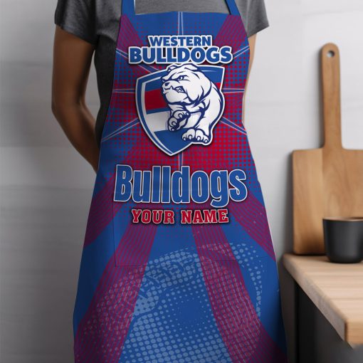 AFL Western Bulldogs Custom Name Limited Edition Apron