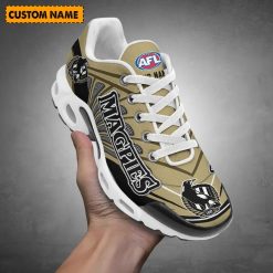 AFL Collingwood Magpies Custom Name Fan Edition Air Max Plus Shoes