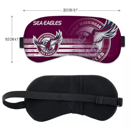 NRL Manly Warringah Sea Eagles Sleep Mask