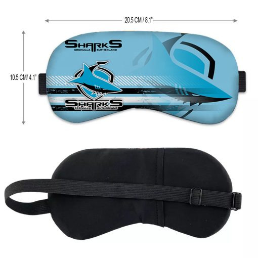 NRL Cronulla-Sutherland Sharks Sleep Mask