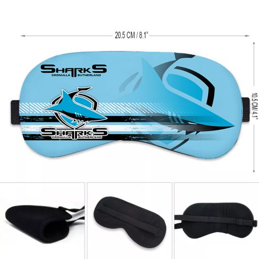 NRL Cronulla-Sutherland Sharks Sleep Mask