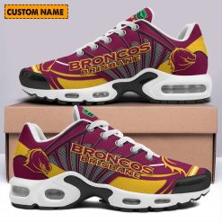 NRL Brisbane Broncos Custom Name Fan Edition Air Max Plus Shoes