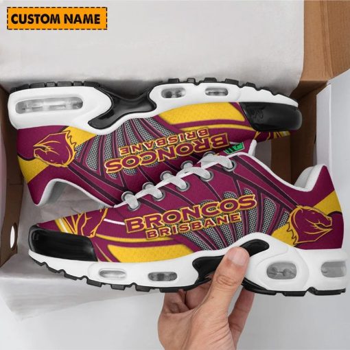 NRL Brisbane Broncos Custom Name Fan Edition Air Max Plus Shoes