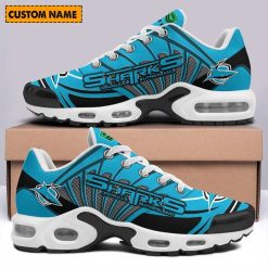 NRL Cronulla-Sutherland Sharks Custom Name Fan Edition Air Max Plus Shoes