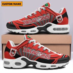 NRL St. George Illawarra Dragons Custom Name Fan Edition Air Max Plus Shoes