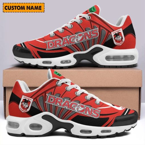 NRL St. George Illawarra Dragons Custom Name Fan Edition Air Max Plus Shoes