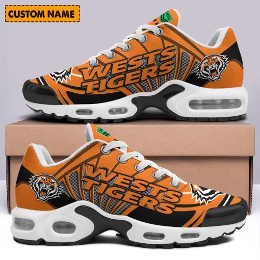 NRL Wests Tigers Custom Name Fan Edition Air Max Plus Shoes