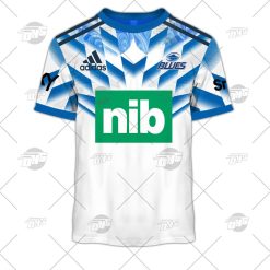 Auckland Blues Custom Name Number 2022 Away Jersey T-Shirt