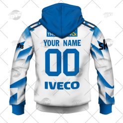 Auckland Blues Custom Name Number 2022 Away Jersey Zip Up Hoodie