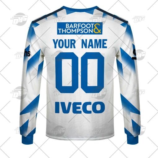 Auckland Blues Custom Name Number 2022 Away Jersey Sweatshirt
