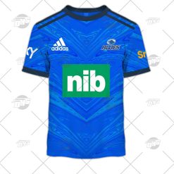 Auckland Blues Custom Name Number 2022 Home Jersey T-Shirt