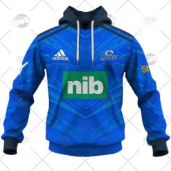Auckland Blues Custom Name Number 2022 Home Jersey Pullover Hoodie