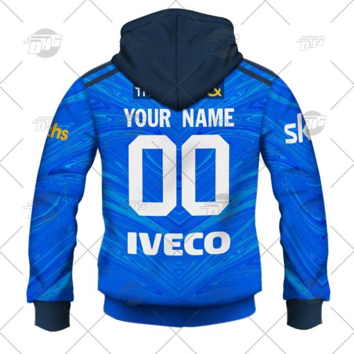 Auckland Blues Custom Name Number 2022 Home Jersey Pullover Hoodie