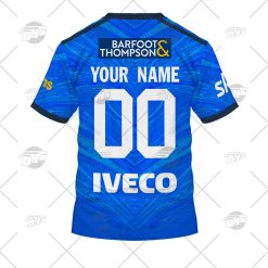 Auckland Blues Custom Name Number 2022 Home Jersey T-Shirt