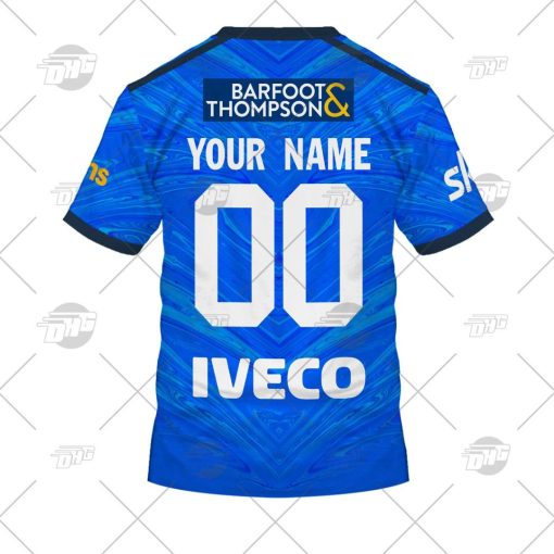 Auckland Blues Custom Name Number 2022 Home Jersey T-Shirt