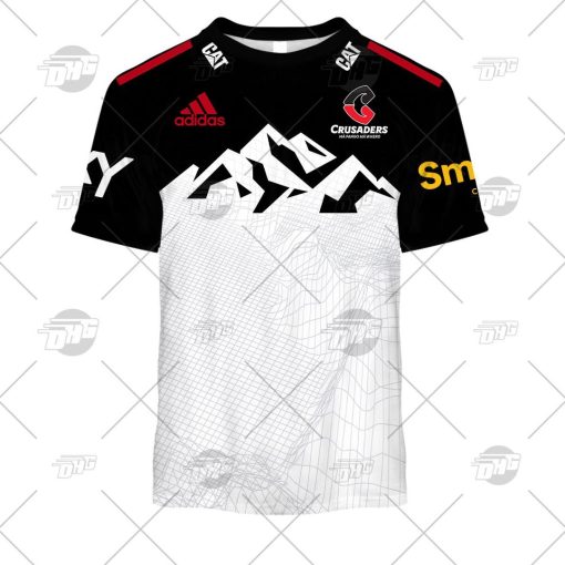 Canterbury Crusaders Custom Name Number 2022 Away Jersey T-Shirt