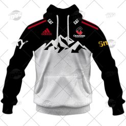 Canterbury Crusaders Custom Name Number 2022 Away Jersey Pullover Hoodie