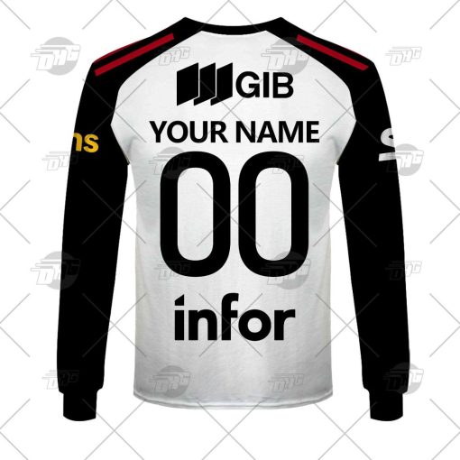 Canterbury Crusaders Custom Name Number 2022 Away Jersey Sweatshirt