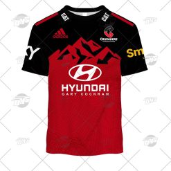 Canterbury Crusaders Custom Name Number 2022 Home Jersey T-Shirt