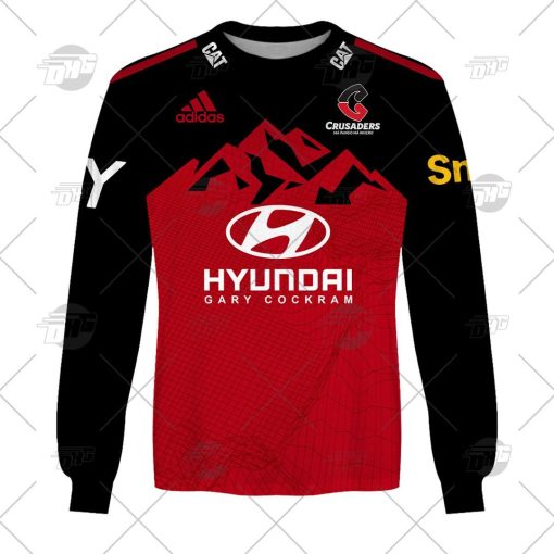 Canterbury Crusaders Custom Name Number 2022 Home Jersey Sweatshirt