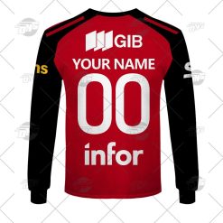 Canterbury Crusaders Custom Name Number 2022 Home Jersey Sweatshirt