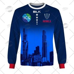 Melbourne Rebels Custom Name Number 2022 Home Jersey Sweatshirt