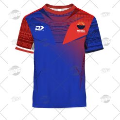 Moana Pasifika Custom Name Number 2022 Heritage Jersey T-Shirt